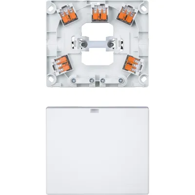 Merten Herd- und Geräteanschlussdose MEG1010-9019 | UP/AP | 5x2,5mm² | IP20 | Kunststoff | polarweiß