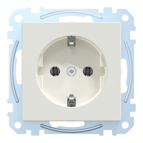 Bild: Merten MEG2301-0319 SCHUKO-Steckdose System M, 16A, 250V AC, polarweiß glänzend