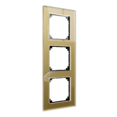 MERTEN MEG4030-2341 Rahmen 3f go glz Glas f.GEB-K