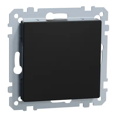 MERTEN Blindabdeckung MEG4075-0403 | System M Unterputz | IP20 | Thermoplast | schwarz matt RAL9005 | 74x73 mm