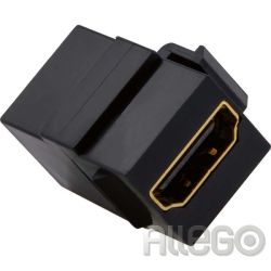 Merten MEG4583-0001 HDMI-Keystone, schwarz