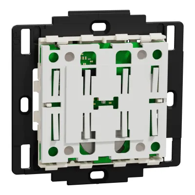 Merten Wiser Funk-Taster MEG5001-0300 | 1fach/2fach | Zigbee 3.0 | Smart Home | Merten System M | Aufputz | Weiß