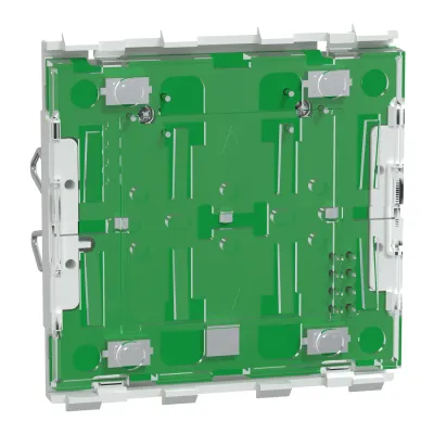 Merten Wiser Taster-Modul MEG5126-0300 | 2-fach System M | Zigbee 3.0 | Smart Home | LED-Anzeige | Unterputz | Weiß