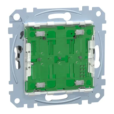 Merten Nebenstelle Plus 2fach MEG5129-0300 | System M | Unterputz | PlusLink | 230V | Krallen-/Schraubbefestigung