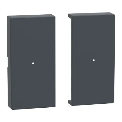 Merten Wippen für Taster-Modul 2-fach MEG5220-0414 | System M | anthrazit matt | Thermoplast | ohne Aufdruck | IP20