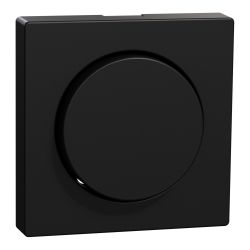 MERTEN MEG5250-0403 Zentralplatte mit Drehknopf schwarz matt
