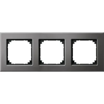 Merten Metallrahmen 3f.rho/gr waage/senkrecht 475314