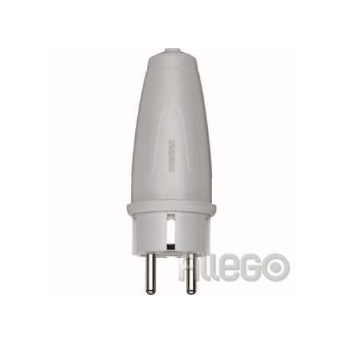 Bild: Merten PVC-SCHUKO-Stecker gr 16A AC 250V 125463