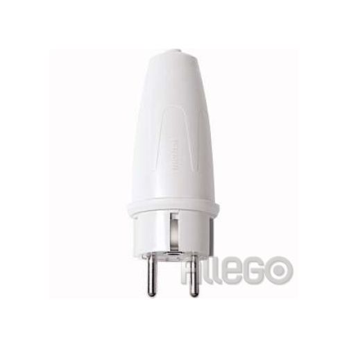 Bild: Merten PVC-SCHUKO-Stecker ws 16A AC 250V 125462