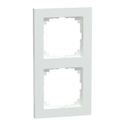 Merten M-Pure 2-fach Abdeckrahmen MEG4020-3625 | Thermoplast | Unterputz | halogenfrei | IP20 | aktivweiß