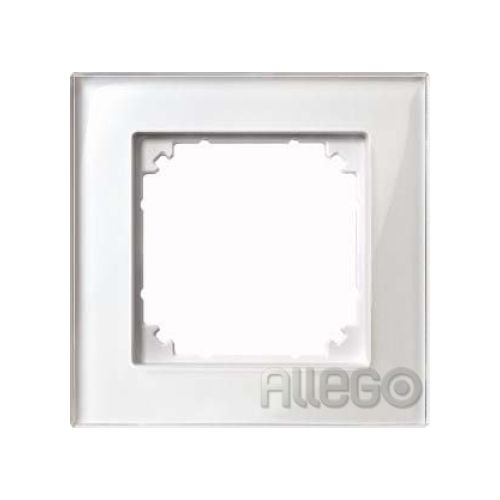 Bild: Merten Rahmen Glas 1f.bril/ws 489119