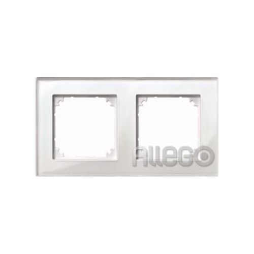 Bild: Merten Rahmen Glas 2f.bril/ws waage/senkrecht 489219
