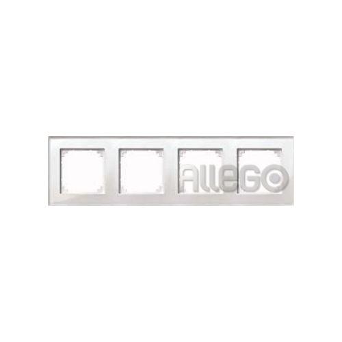 Bild: Merten Rahmen Glas 4f.bril/ws waage/senkrecht 489419