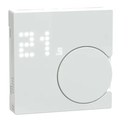 Merten Raumtemperaturregler MEG5779-0325 | Zigbee 3.0 | Smart Thermostat | System M | Unterputz | 230V | IP30 | weiß