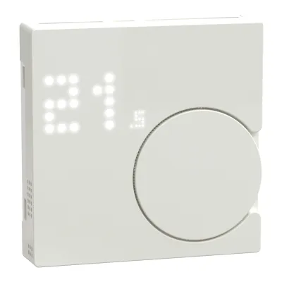 Schneider Electric Merten Raumtemperaturregler MEG5779-0319 | Zigbee 3.0 | System M | weiß glänzend