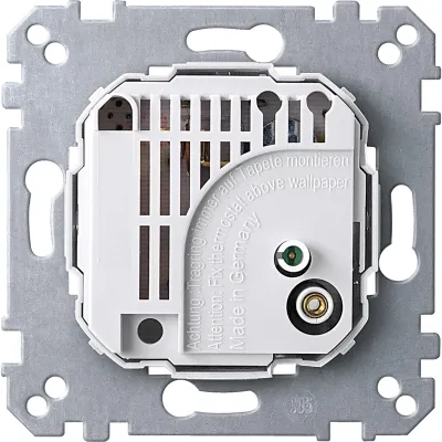 Merten Raumthermostat Einsatz 536400 | Unterputz | 230V AC | IP20 | 5-30°C | Bimetall | für Fußbodenheizung