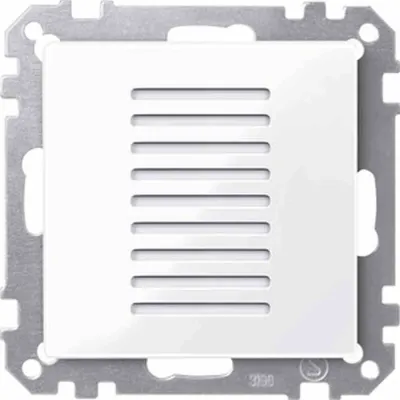 Merten Raumtemperaturregler KNX MEG6221-0325 | Unterputz System M | antibakteriell | aktivweiß glänzend