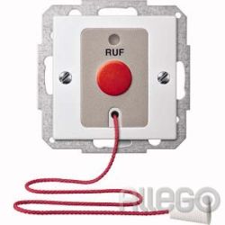 Merten Ruftastereinsatz pws/gl Zugschnur Zentra MEG4850-0319
