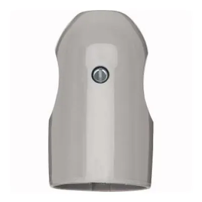 Merten SCHUKO-Kupplung 172463 | Steckdose gerade | 16A 250V | IP20 | Halogenfrei | grau RAL 7035