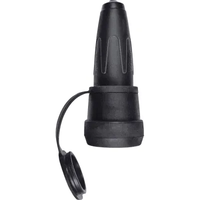 Merten SCHUKO-Kupplung 173051 | Vollgummi | IP44 | 16A | spritzwassergeschützt | schwarz