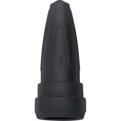 Merten Gummi-Schuko-Kupplung 174051 | 16A 250V | IP20 | Schraubklemme | bruchgeschützt | halogenfrei | schwarz