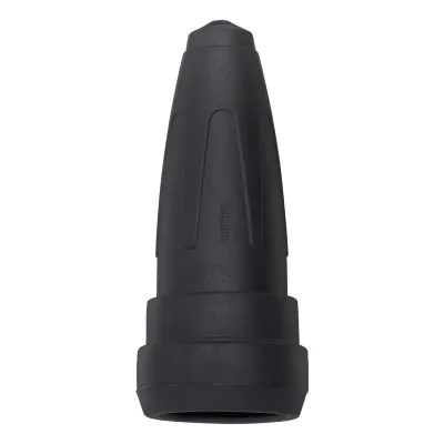 Merten Gummi-Schuko-Kupplung 174051 | 16A 250V | IP20 | Schraubklemme | bruchgeschützt | halogenfrei | schwarz