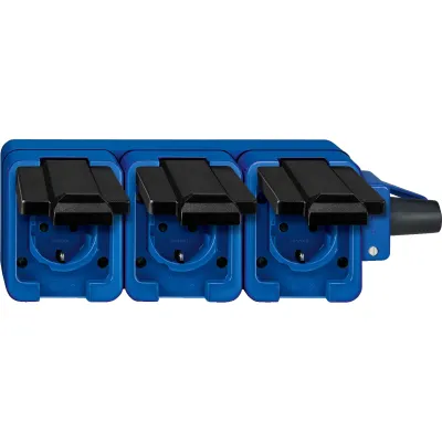 Merten SCHUKO-Steckdose 3f.bl mobil 16A AC 250V 229393