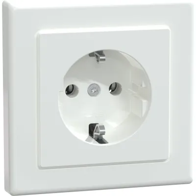 Merten SCHUKO-Steckdose MEG2301-1425 | Unterputz | antibakteriell | QuickFlex | 16A | IP20 | aktivweiß glänzend