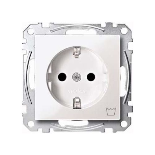 Bild: Merten SCHUKO-Steckdose pws/gl Kennz.Waschmasch MEG2352-0319