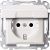 Bild: Merten SCHUKO-Steckdose pws m.Klappdeckel IP44 MEG2414-0419
