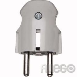 Merten Schuko-Stecker 123363 grau Merten Schuko-Stecker 123363 grau