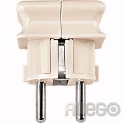 Merten SCHUKO-Stecker ws 16A AC 250V bruchs. 120927
