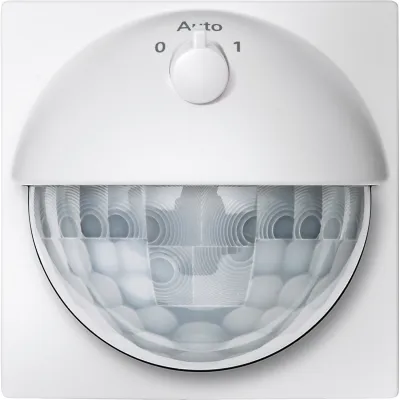 Merten Bewegungsmelder Argus 180 UP MEG5711-0419 | Unterputz | 180° Erfassungswinkel | Reichweite 12 m | polarweiß