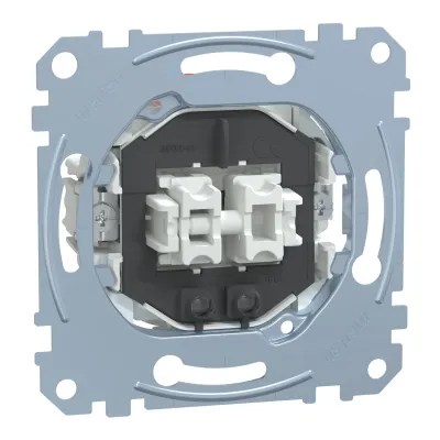 Merten Kontrollschalter | MEG3605-0000 | 1-polig | 16AX | Unterputz | LED | QuickFlex | IP20 | halogenfrei