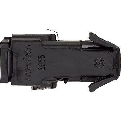 Merten Steckfassung E10 396576 | Schalterbeleuchtung Zubehör | für 1- & 2-polige Schalter | ohne Leuchtmittel | schwarz