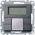 Bild: Merten Taster 2f.anth mit RT-Regler MEG6212-0414