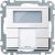 Bild: Merten Taster 2f.anth mit RT-Regler MEG6212-0414