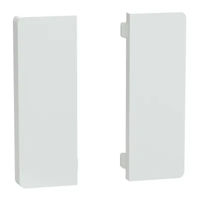 Merten Wippen-Set MEG6192-6035 | Tastsensor Flex KNX | 2fach Schalterabdeckung | Kunststoff | lotosweiß | RAL 9016