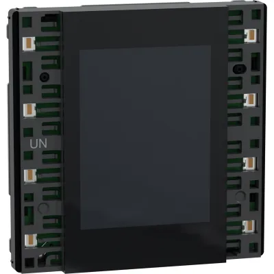 Merten Tastsensor KNX Secure MEG6194-6010S | Flex Universal | 8-fach | Unterputz | schwarz glänzend