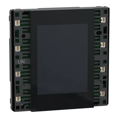 Merten Tastsensor KNX Secure MEG6194-6010S | Flex Universal | 8-fach | Unterputz | schwarz glänzend