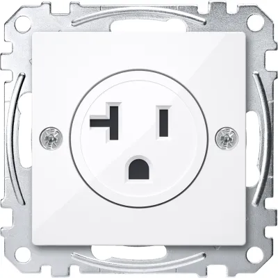 Merten ten Steckdosen-Einsatz aws/gl USA 20A MEG2156-0325