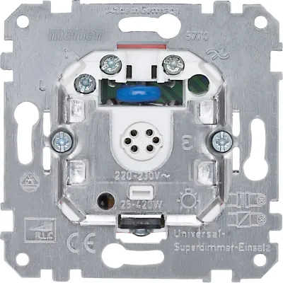 Merten Universal-Superdimmer 577099 | Unterputz | 25–420 VA | Phasenan-/abschnitt | Memory | 230V | IP20 | halogenfrei