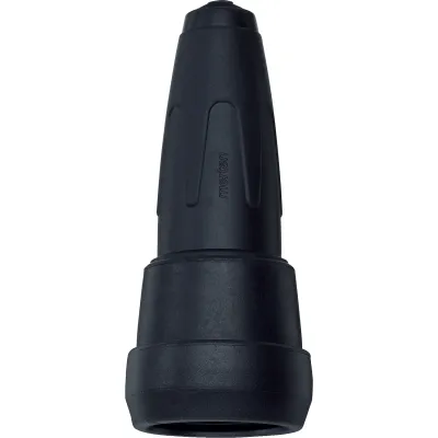 Merten Vollgummi-Schuko-Kupplung 172951 | 16A 250V | Schnappkragen | korrosionsgeschützt | IP20 | schwarz