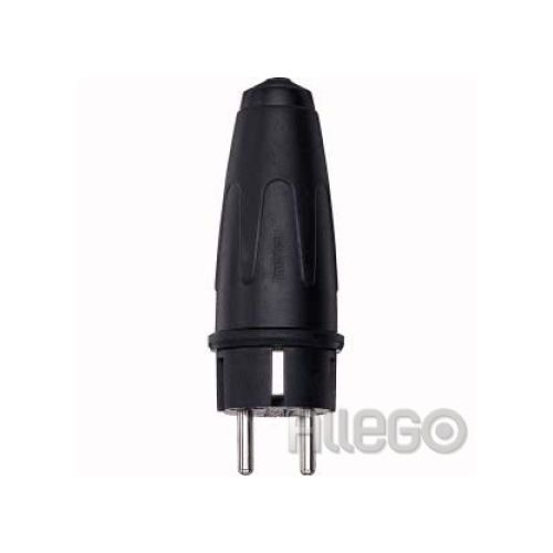 Bild: Merten Vollgu.-SCHUKO-Stecker sw 16A AC 250V 122051