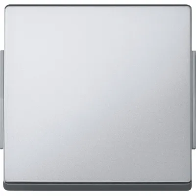 Merten Wippe 343160 | Schalterabdeckung Aquadesign | Aluminium glänzend | IP44 | halogenfrei | für Wechselschalter