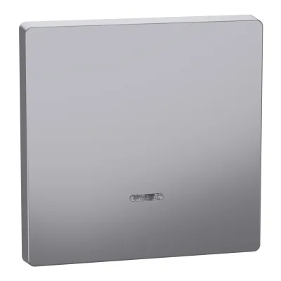 Merten Wippe MEG3320-6036 für Schalter/Taster | Kontrollfenster | 1-fach | Thermoplast glänzend | Edelstahl