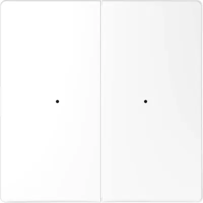 Merten Wippen für Taster-Modul 2-fach MEG5220-6035 | System Design | Thermoplast glänzend | IP20 | Lotosweiß