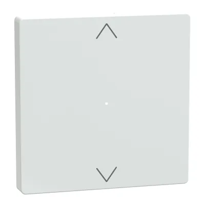 Merten Wippe 1fach MEG5215-6035 | Jalousieschalter mit Pfeilen | System Design | Lotosweiß glänzend | IP20 | halogenfrei