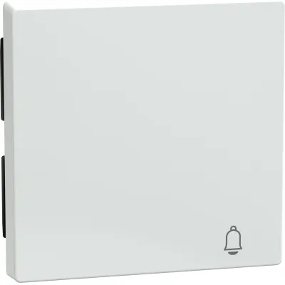 Merten Wippe für Klingeltaster MEG3305-0325 | System M | 1-fach | antibakteriell | Thermoplast | glänzend | aktivweiß