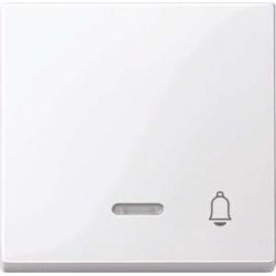 Merten Wippe Kontr.Fenster aws/gl Aufdruck Klingel 435825